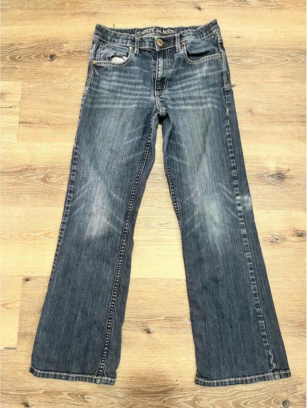 Cody James Faded Bootcut Western Jeans